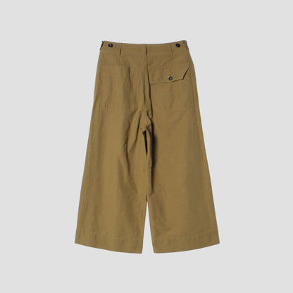 DRY COTTON LINEN TROUSERS