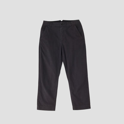 GARMENT DYE VINTAGE POPLIN TROUSERS