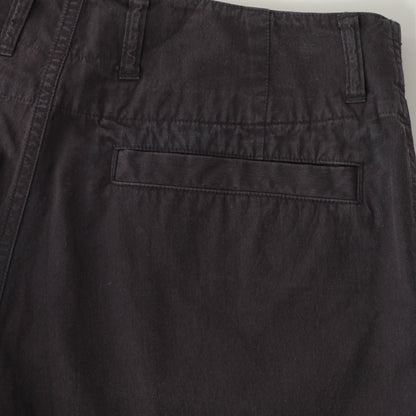 GARMENT DYE VINTAGE POPLIN TROUSERS