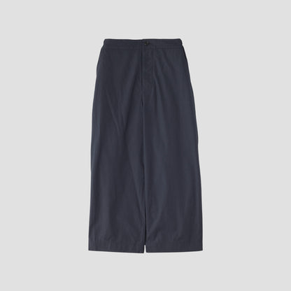 COTTON POPLIN TROUSERS