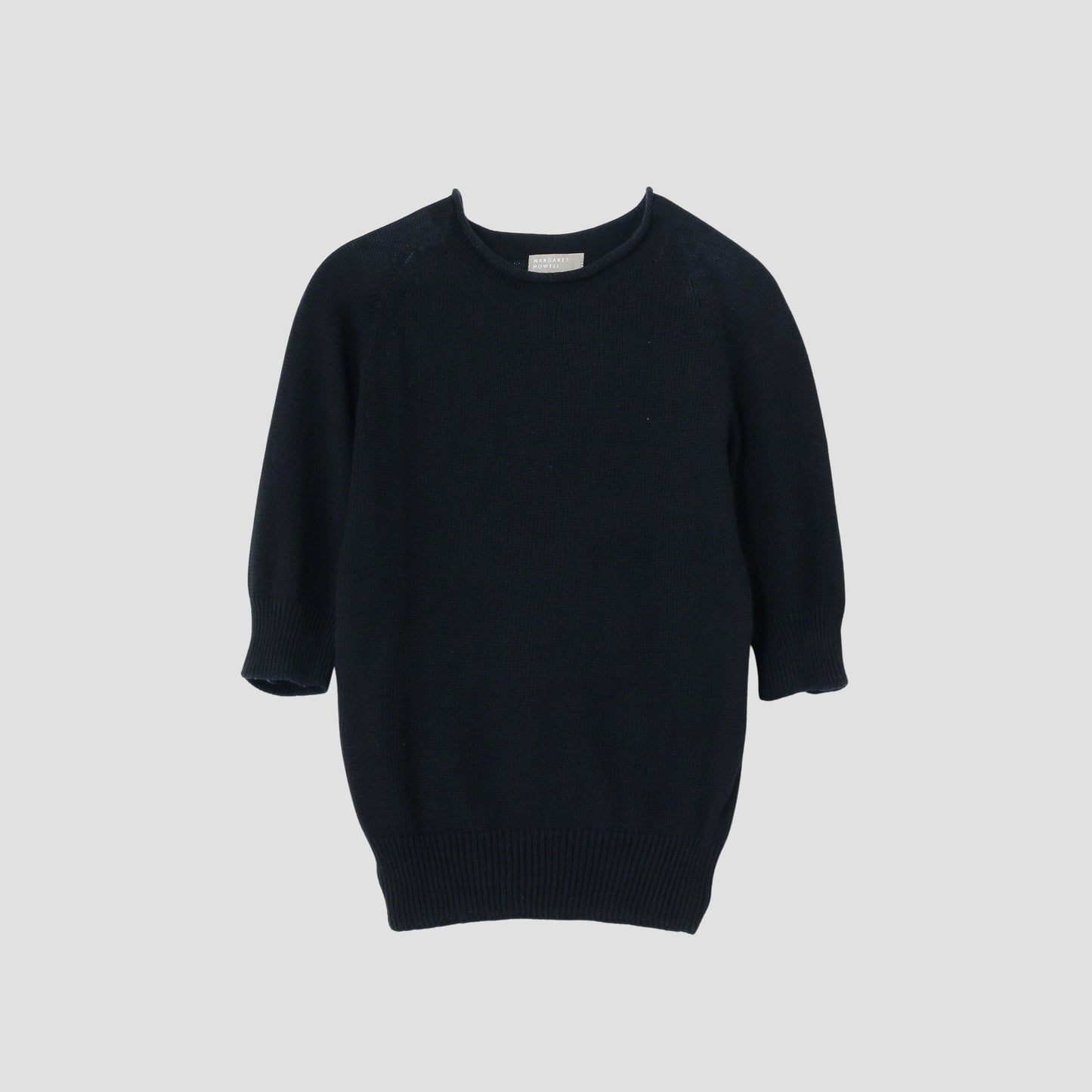 CAST OFF ROLL NECK KNIT
