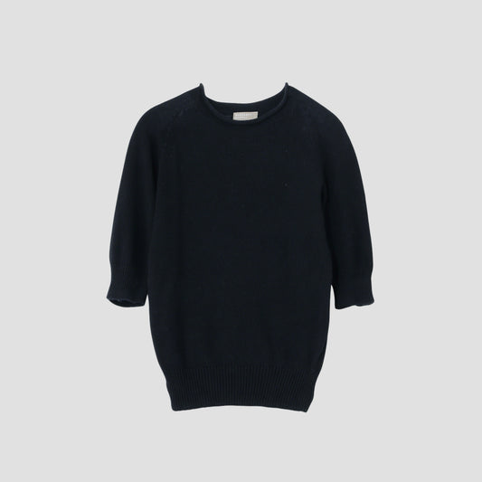 CAST OFF ROLL NECK KNIT