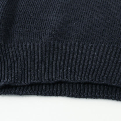 CAST OFF ROLL NECK KNIT