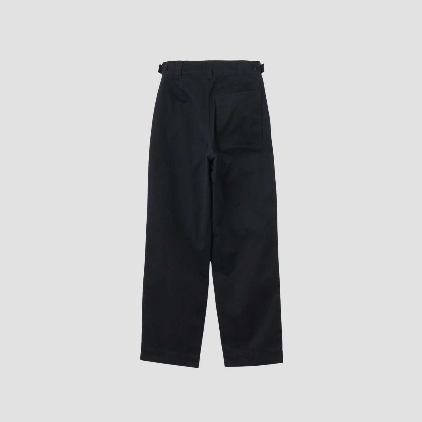 BRUSHED CHINO COTTON TROUSERS
