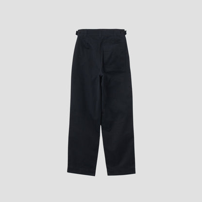 BRUSHED CHINO COTTON TROUSERS