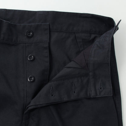 BRUSHED CHINO COTTON TROUSERS