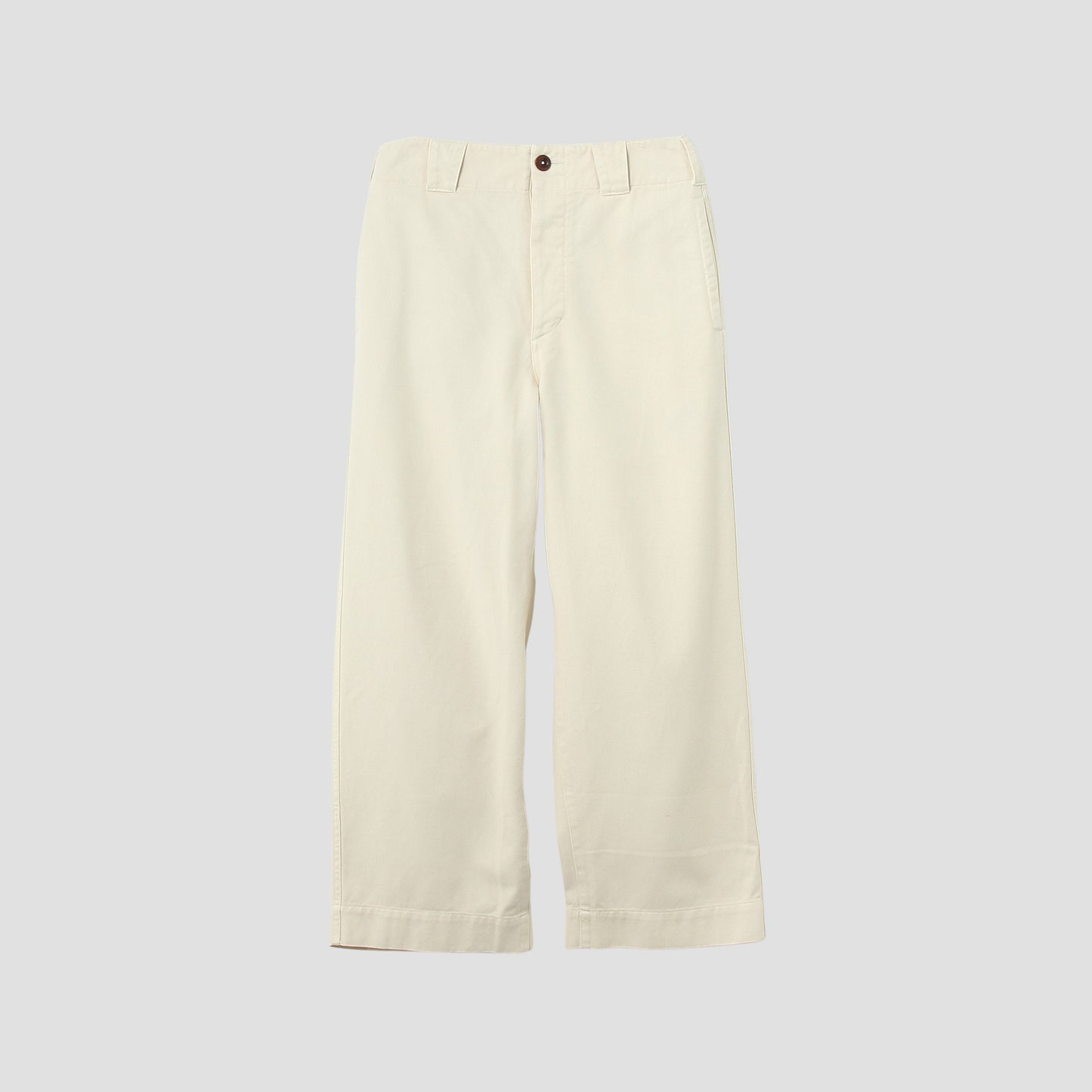 SOFT TWISTED YARN COTTON TROUSERS
