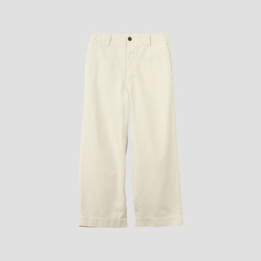 SOFT TWISTED YARN COTTON TROUSERS