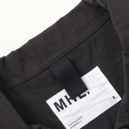 SANDED COTTON LINEN SHIRT
