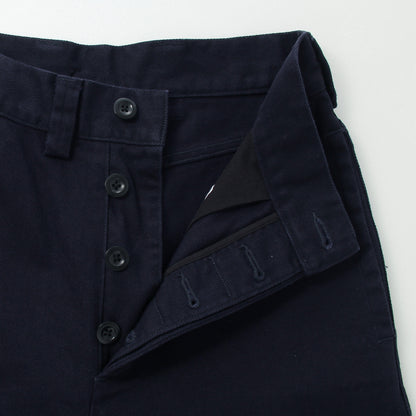 RAISED COTTON DRILL TROUSERS