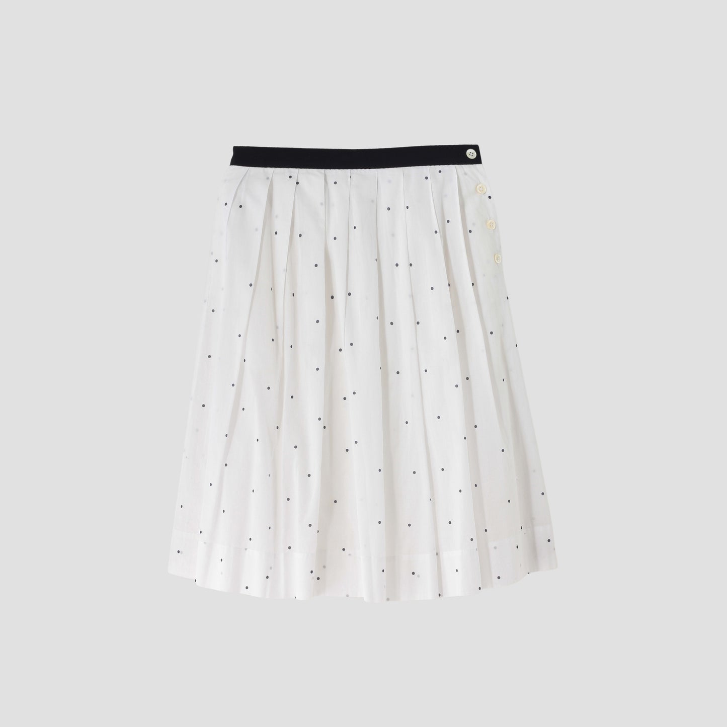 SPOT PRINT BATISTE SKIRT