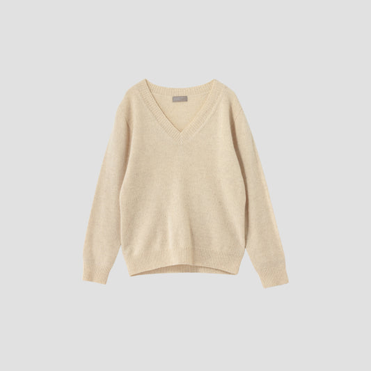 TWISTED CASHMERE WOOL KNIT