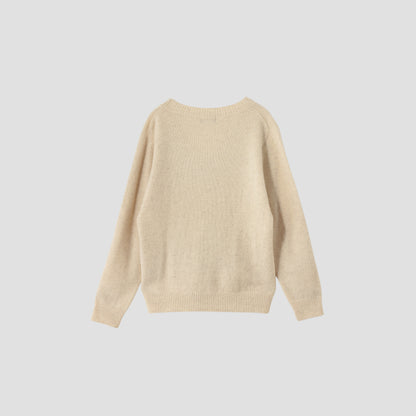 TWISTED CASHMERE WOOL KNIT