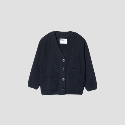 FELTED ROUGH WOOL KNIT