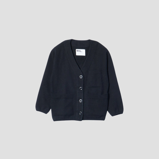 FELTED ROUGH WOOL KNIT