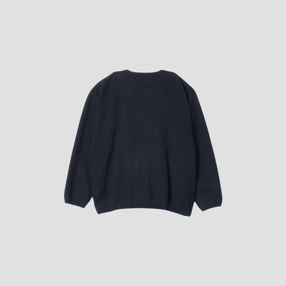FELTED ROUGH WOOL KNIT