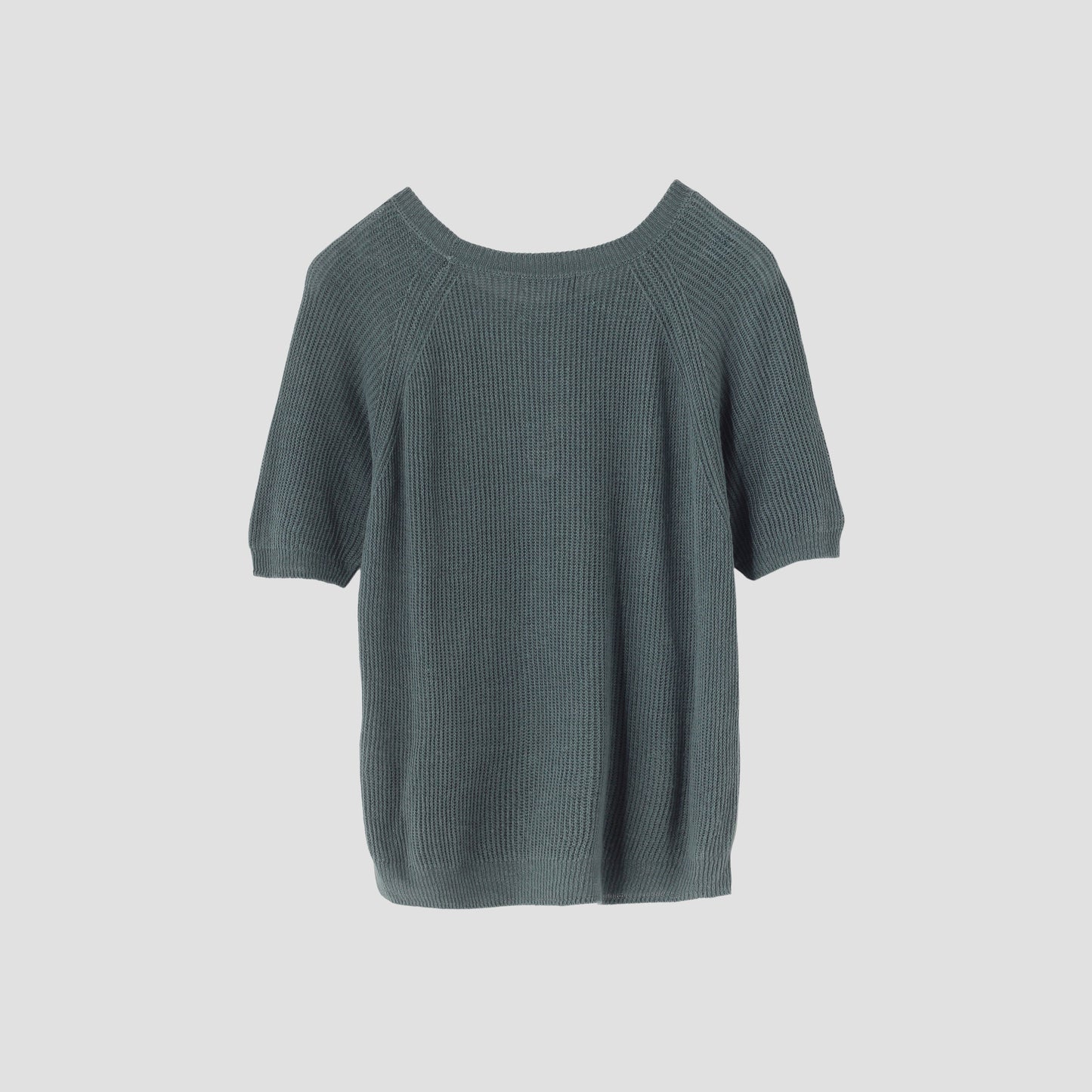 RIBBED LINEN KNIT