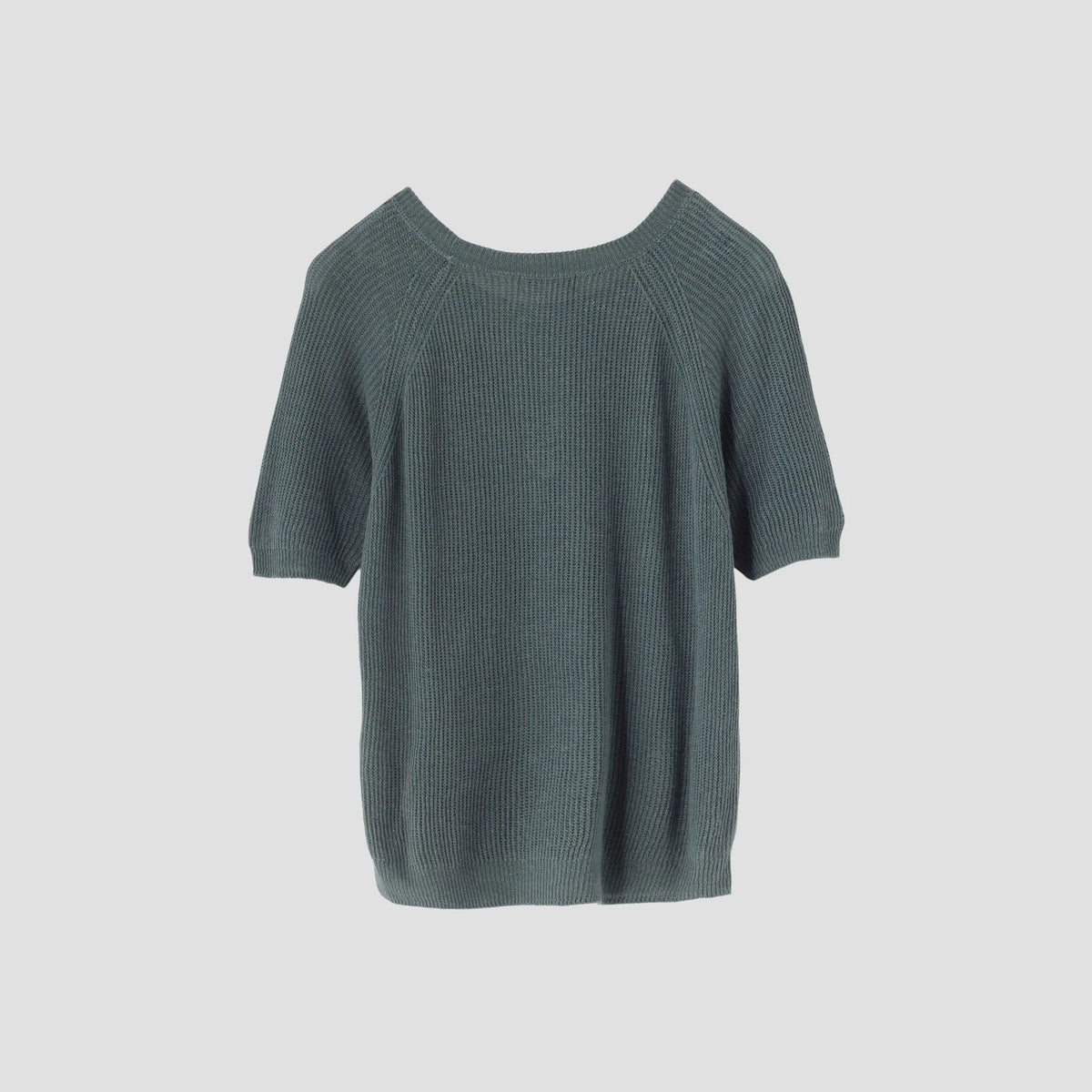 RIBBED LINEN KNIT