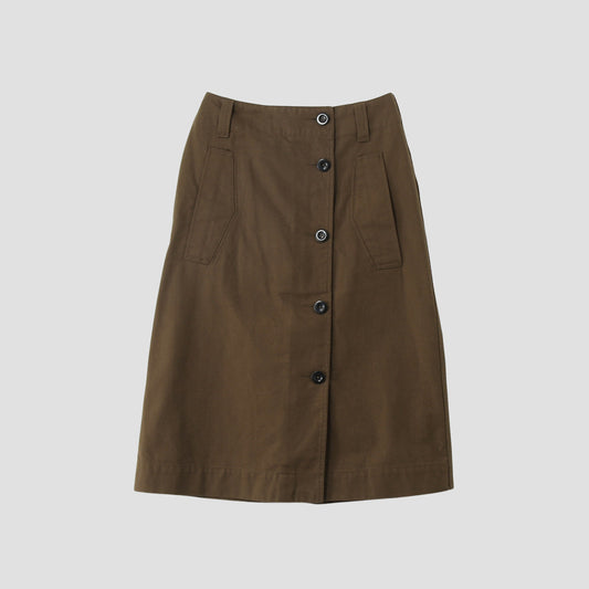WORKWEAR COTTON TWILL SKIRT