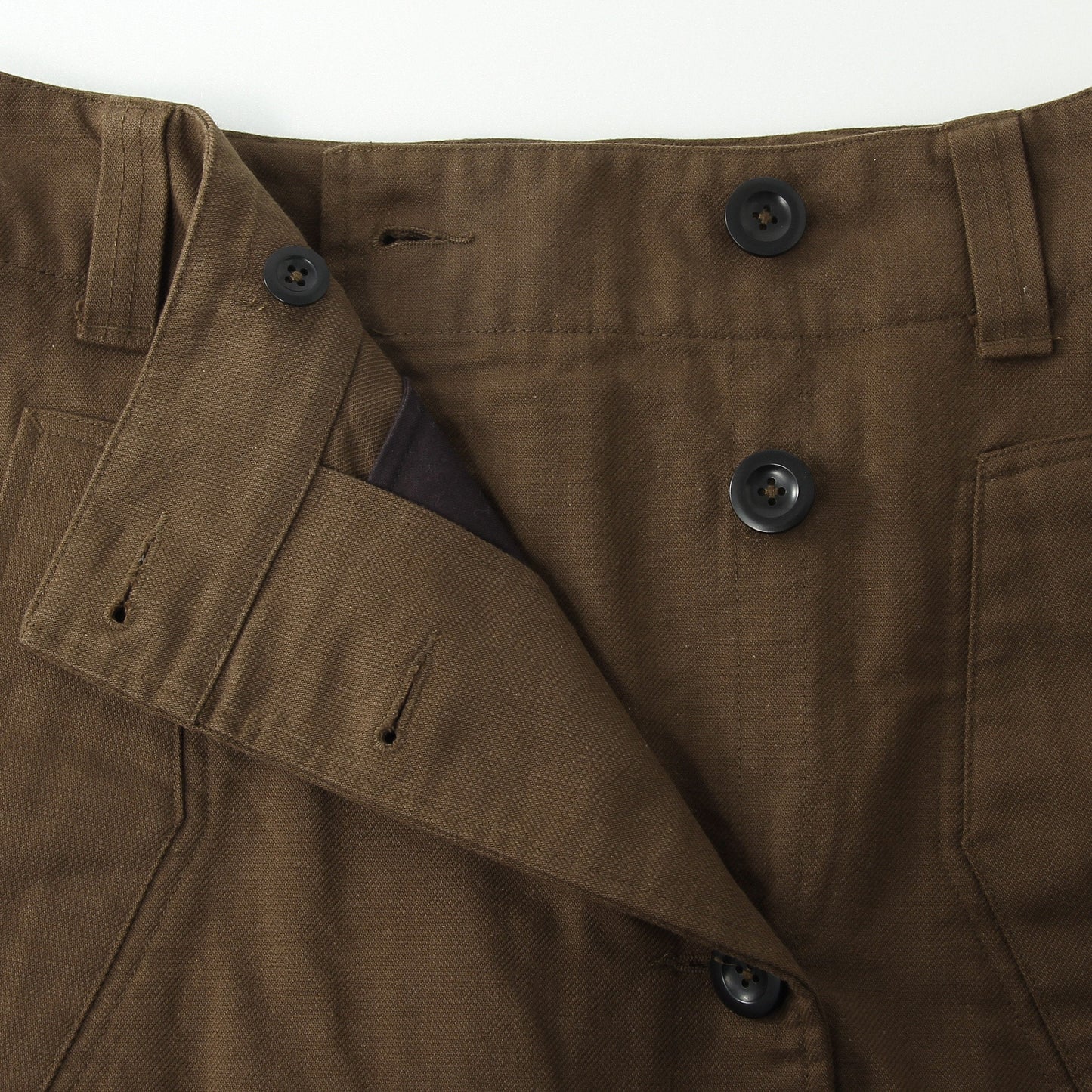 WORKWEAR COTTON TWILL SKIRT