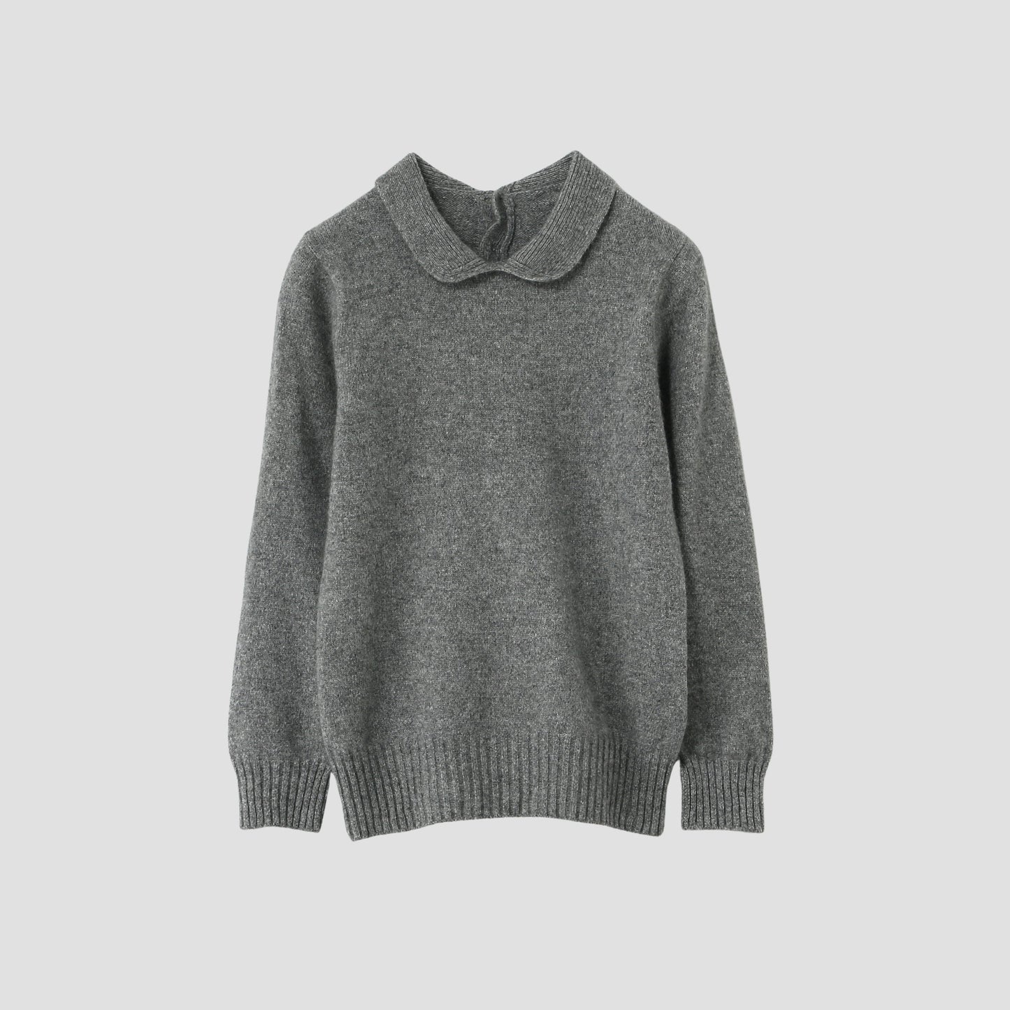 CASHMERE WOOL POLO JUMPER KNIT