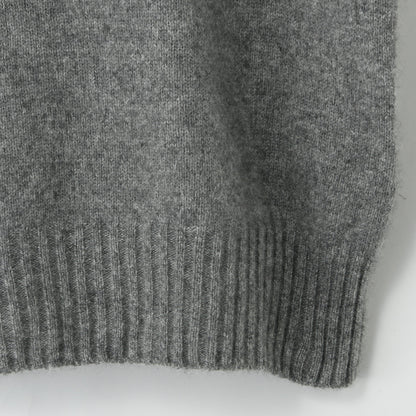 CASHMERE WOOL POLO JUMPER KNIT