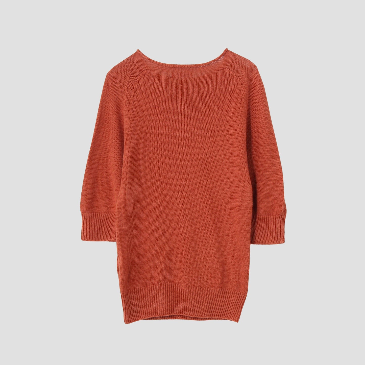 CAST OFF ROLL NECK KNIT