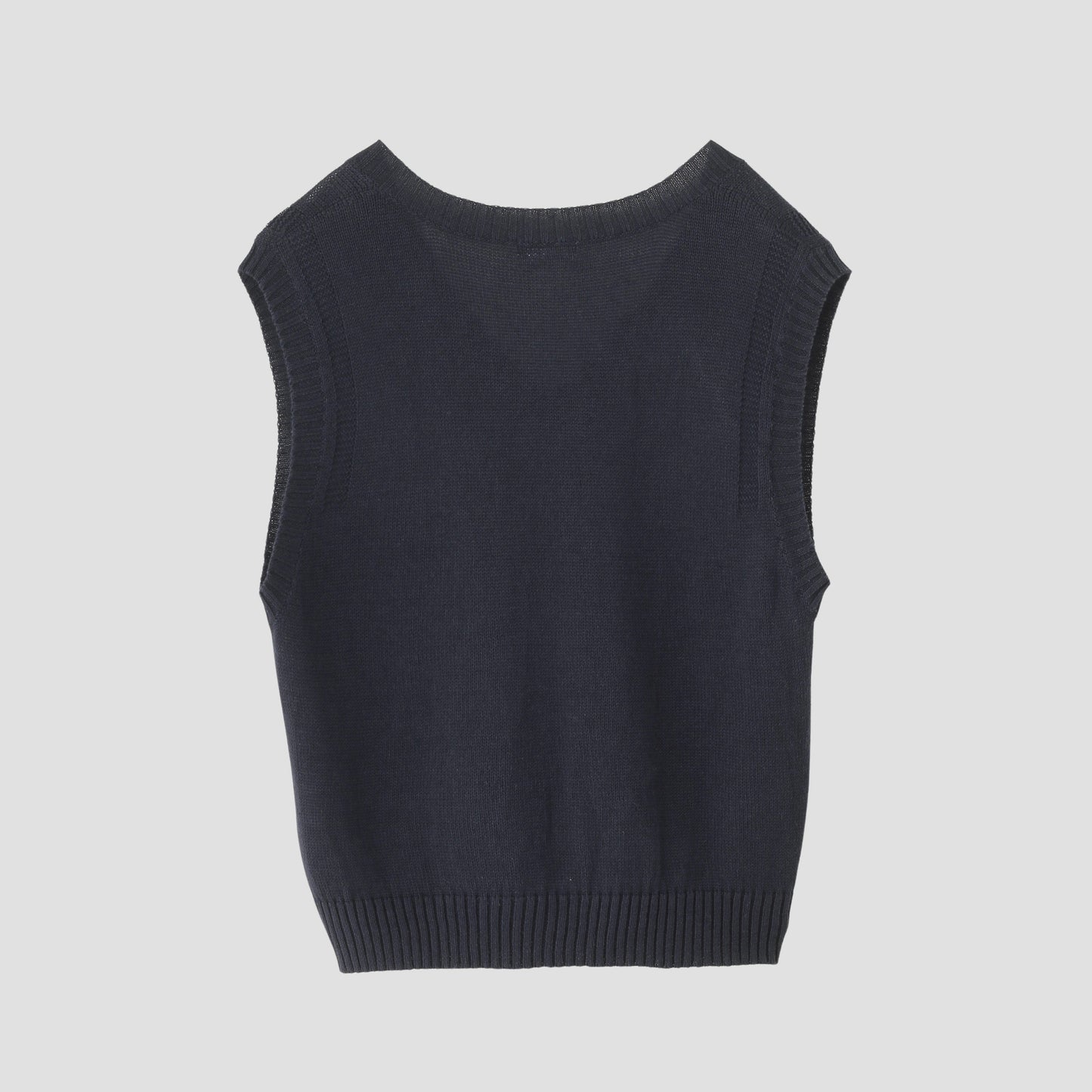 LINEN COTTON SILK SLIPOVER KNIT