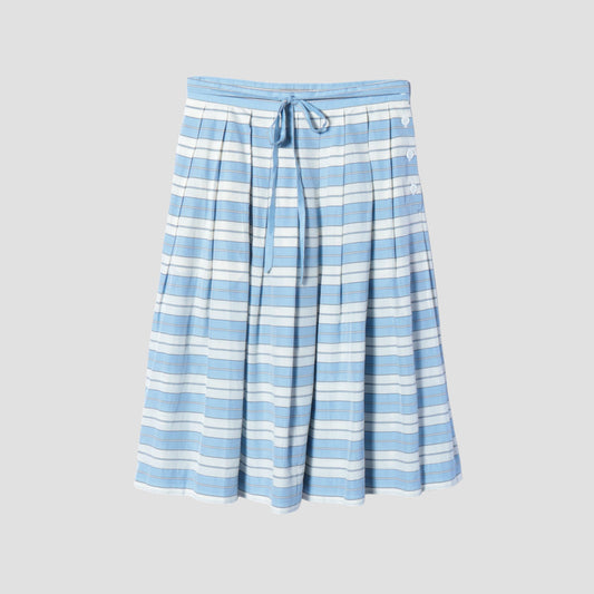 MULTI STRIPE SILK SKIRT