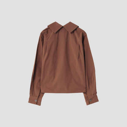 MATT COTTON POPLIN SHIRT