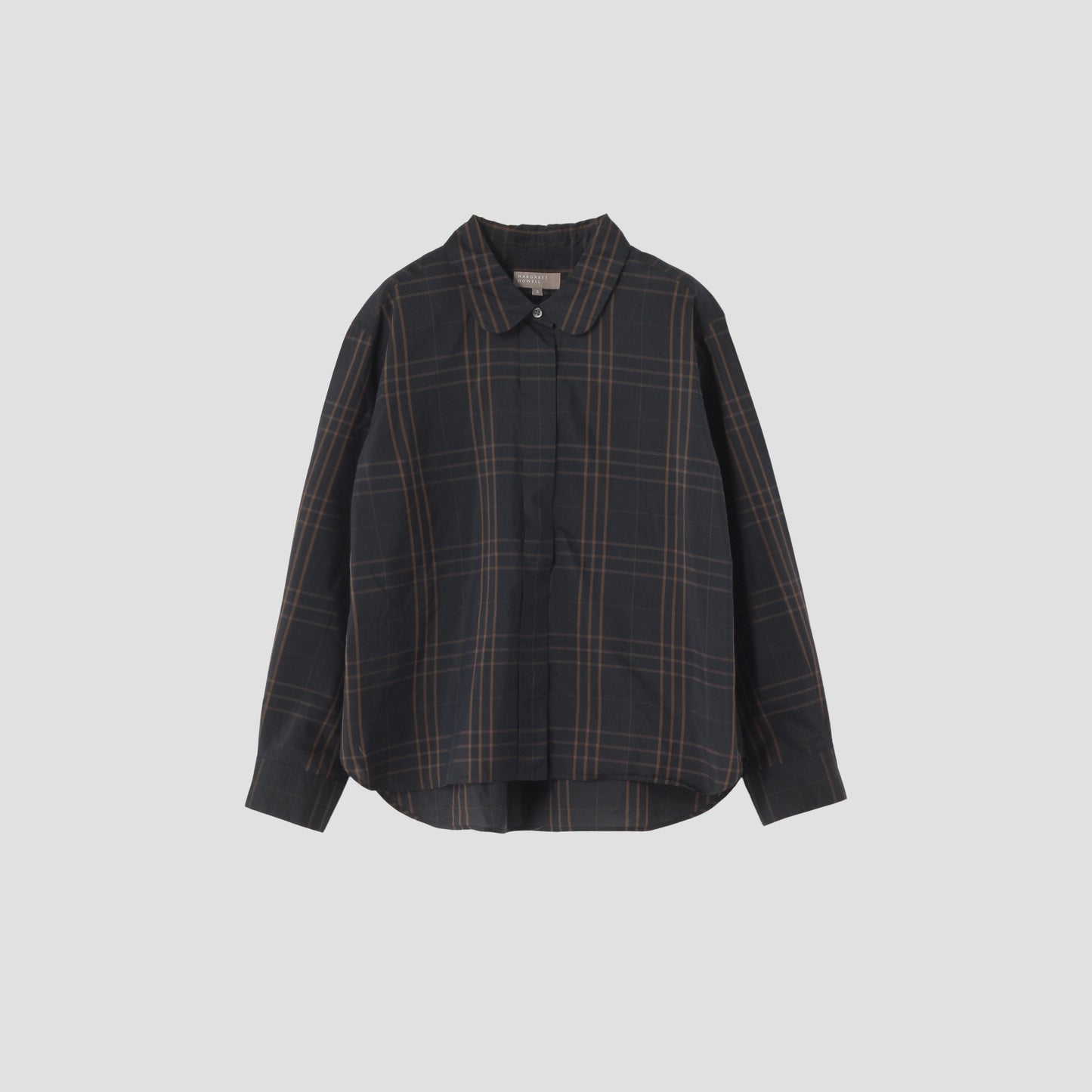COTTON SILK CHECK SHIRT