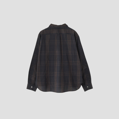 COTTON SILK CHECK SHIRT