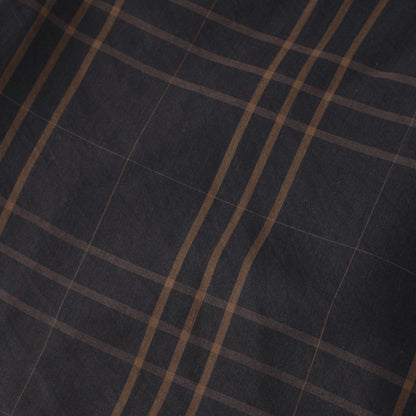 COTTON SILK CHECK SHIRT