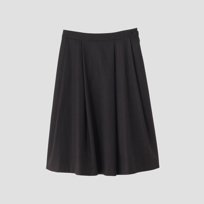 FINE WOOL FLANNEL SKIRT