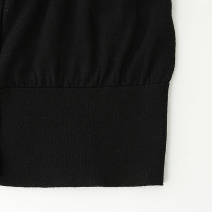 SEA ISLAND COTTON HIGH RIB CARDIGAN KNIT