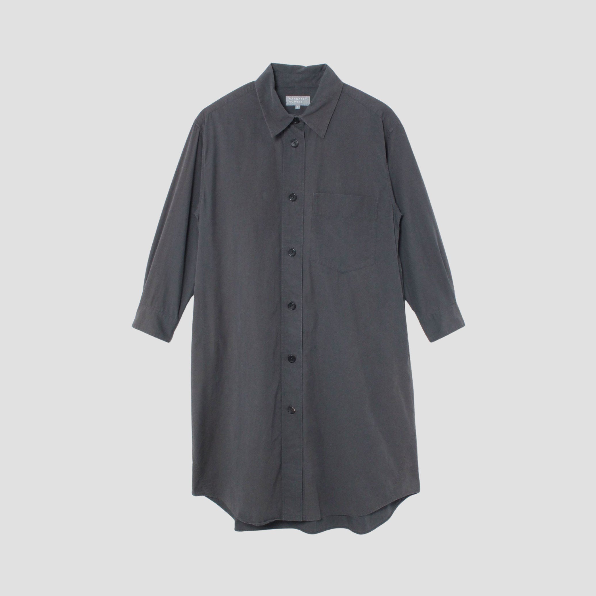 MARGARET HOWELL | FINE COTTON CHAMBRAY DRESS | ワンピース – ReLIKE