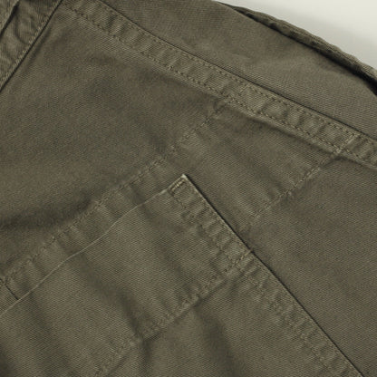 COTTON LINEN CHINO SKIRT