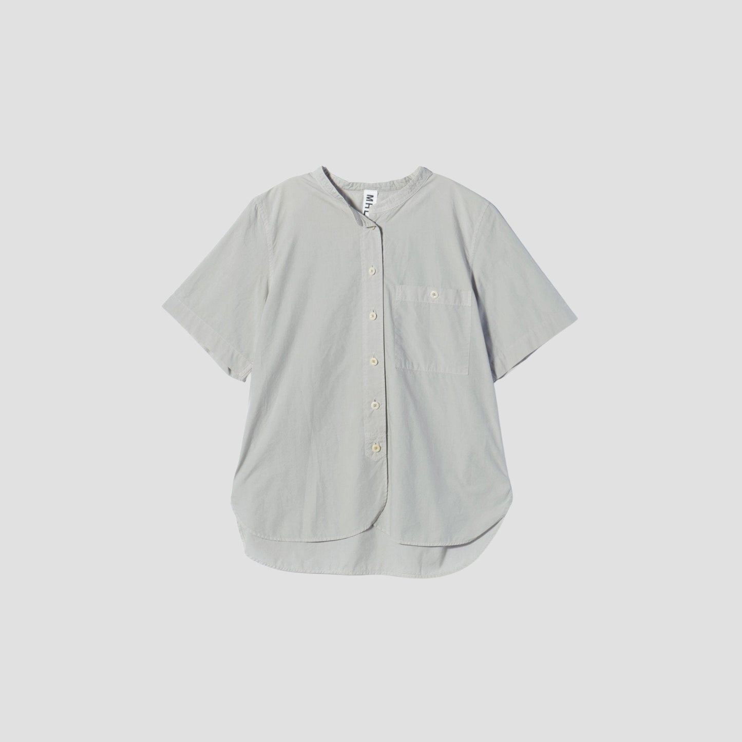 GARMENT DYE POPLIN SHIRT