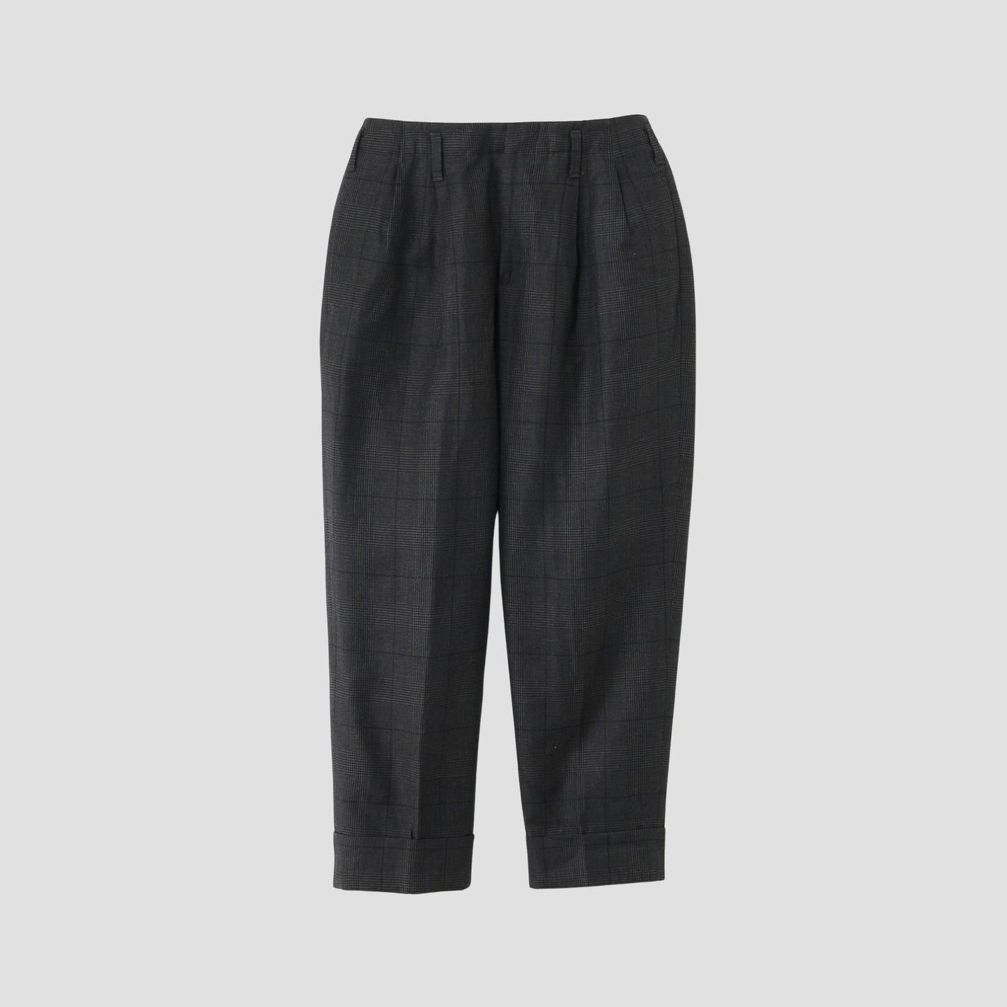 POW WOOL LINEN TROUSERS