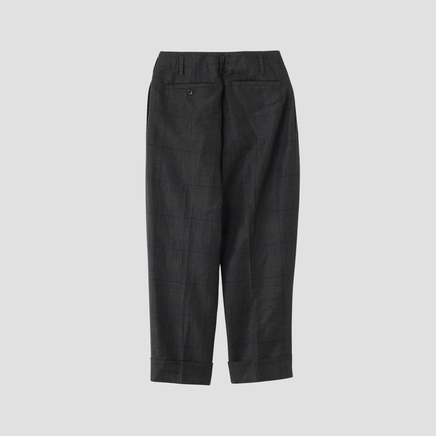 POW WOOL LINEN TROUSERS