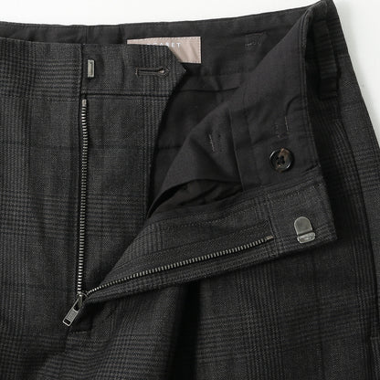 POW WOOL LINEN TROUSERS