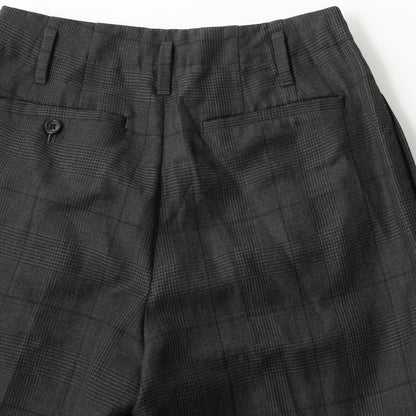 POW WOOL LINEN TROUSERS