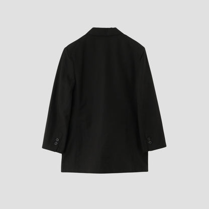 COTTON LINEN OXFORD JACKET
