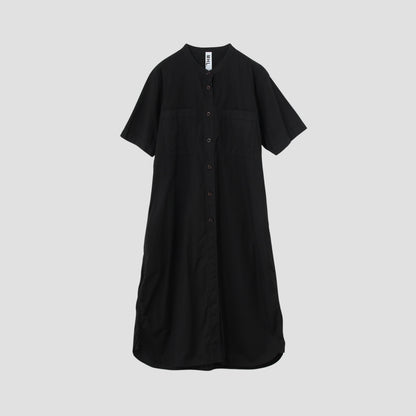 GARMENT DYE BASIC POPLIN DRESS