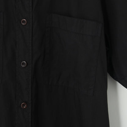 GARMENT DYE BASIC POPLIN DRESS