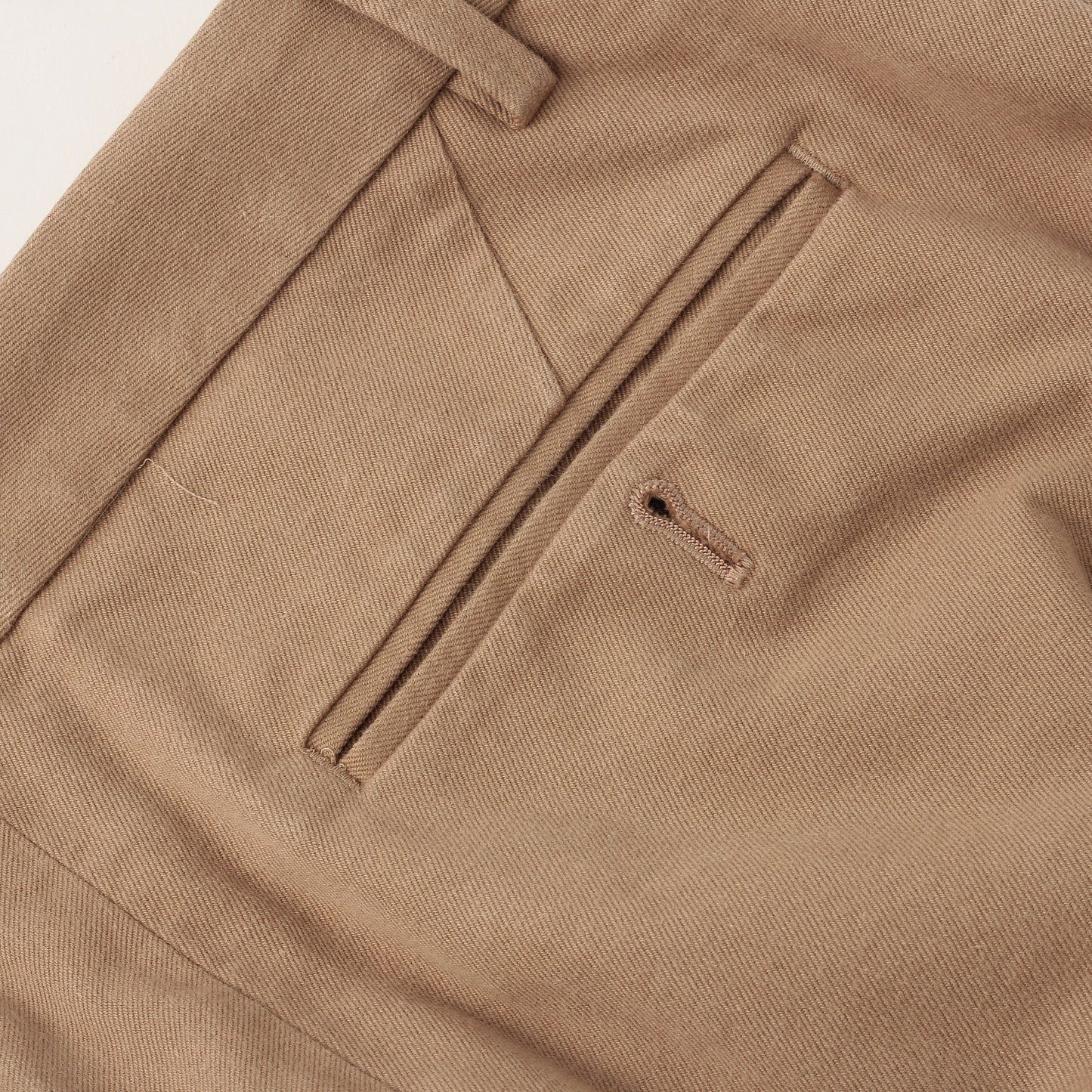 HEAVY COTTON TWILL TROUSERS