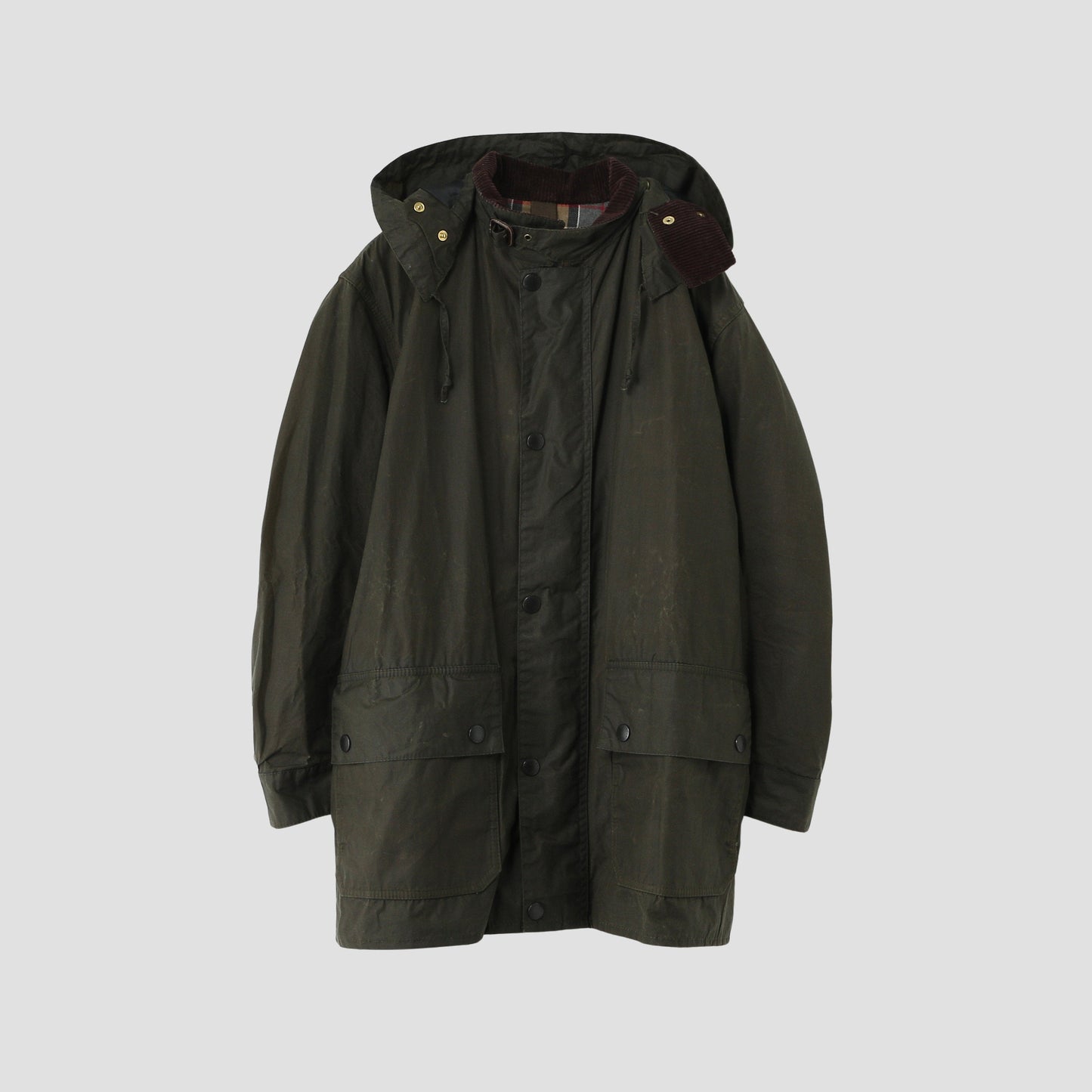 WAXED COTTON COAT