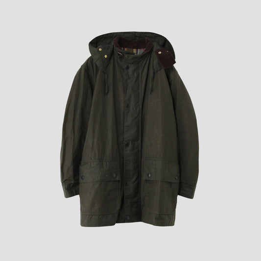 WAXED COTTON COAT