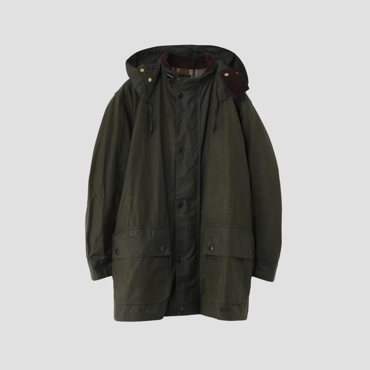 WAXED COTTON COAT
