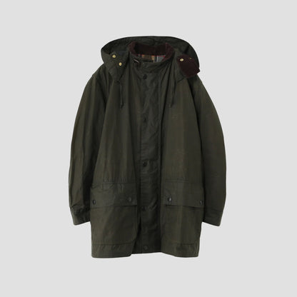 WAXED COTTON COAT